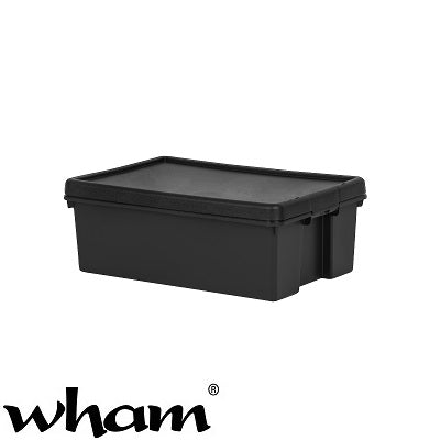 Wham Bam Box + Lid Black 36 L