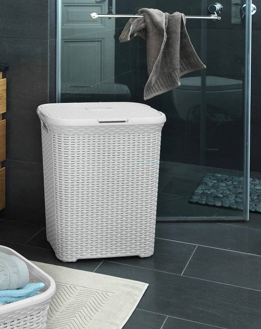 Curver Style Laundry Hamper 60 L - White