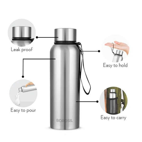 Borosil Trek Drink Bottle - 700 ml