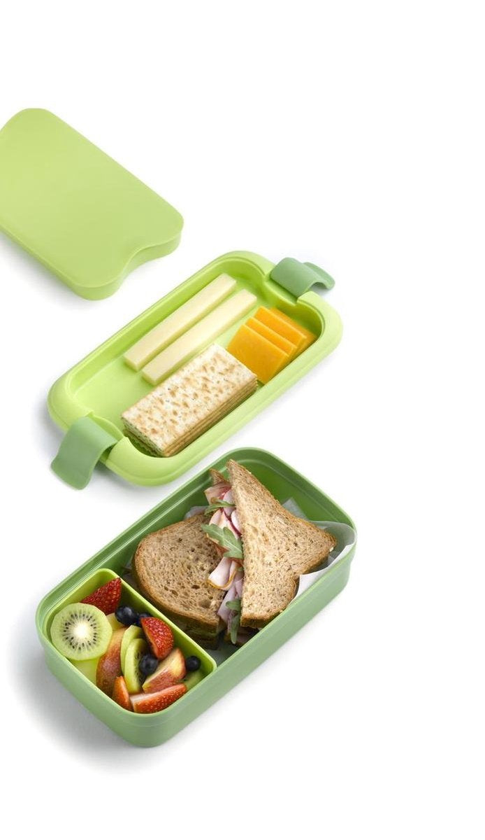 Curver Lunch & Go Bento+Cutlery - Green