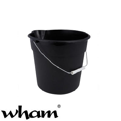 Wham 12 L Multi Purpose Bucket Black