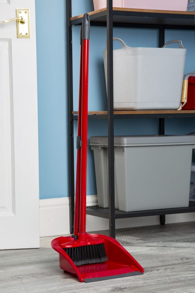 Wham Long Handle Dustpan and Brush