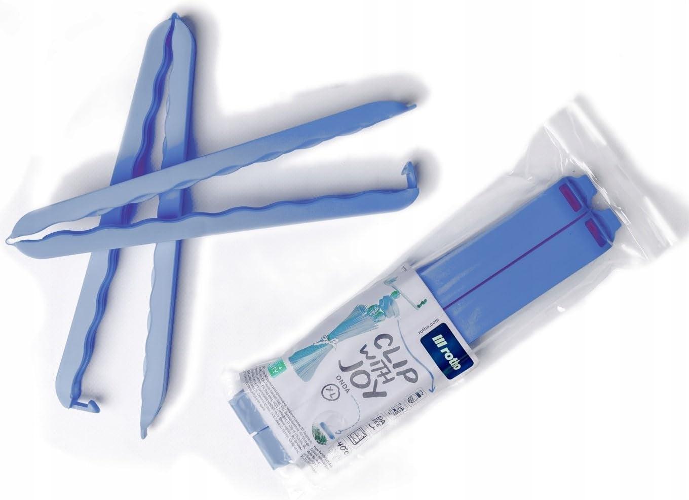 Rotho Onda Tie Clips 2pcs -XXL