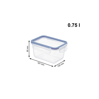 Rotho Clic and Lock Food Keeper - 0.75 L