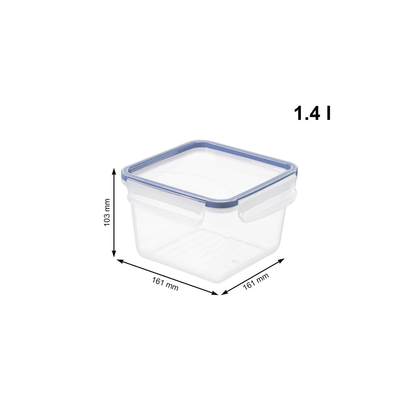 Rotho Clic and Lock Foodkeeper - 1.4 L