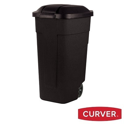 Curver Outdoor Bin 110 L - Black