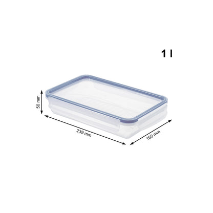 Rotho Clic and Lock Food Keeper - 1 L