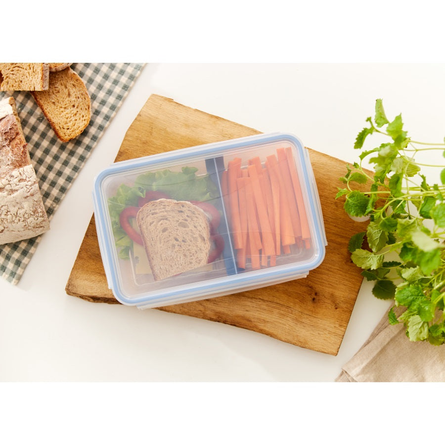 Rotho Clic and Lock Foodkeeper - 1 L ( With Partition )