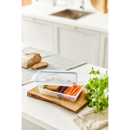 Rotho Clic and Lock Foodkeeper - 1 L ( With Partition )