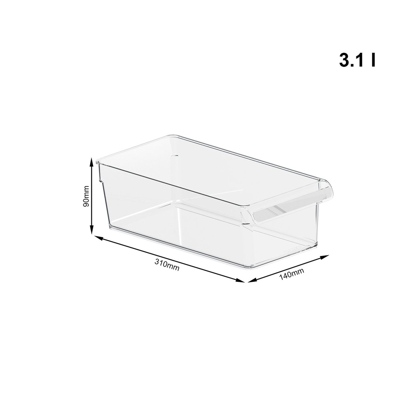 Rotho Fridge Organiser - 3.1 L