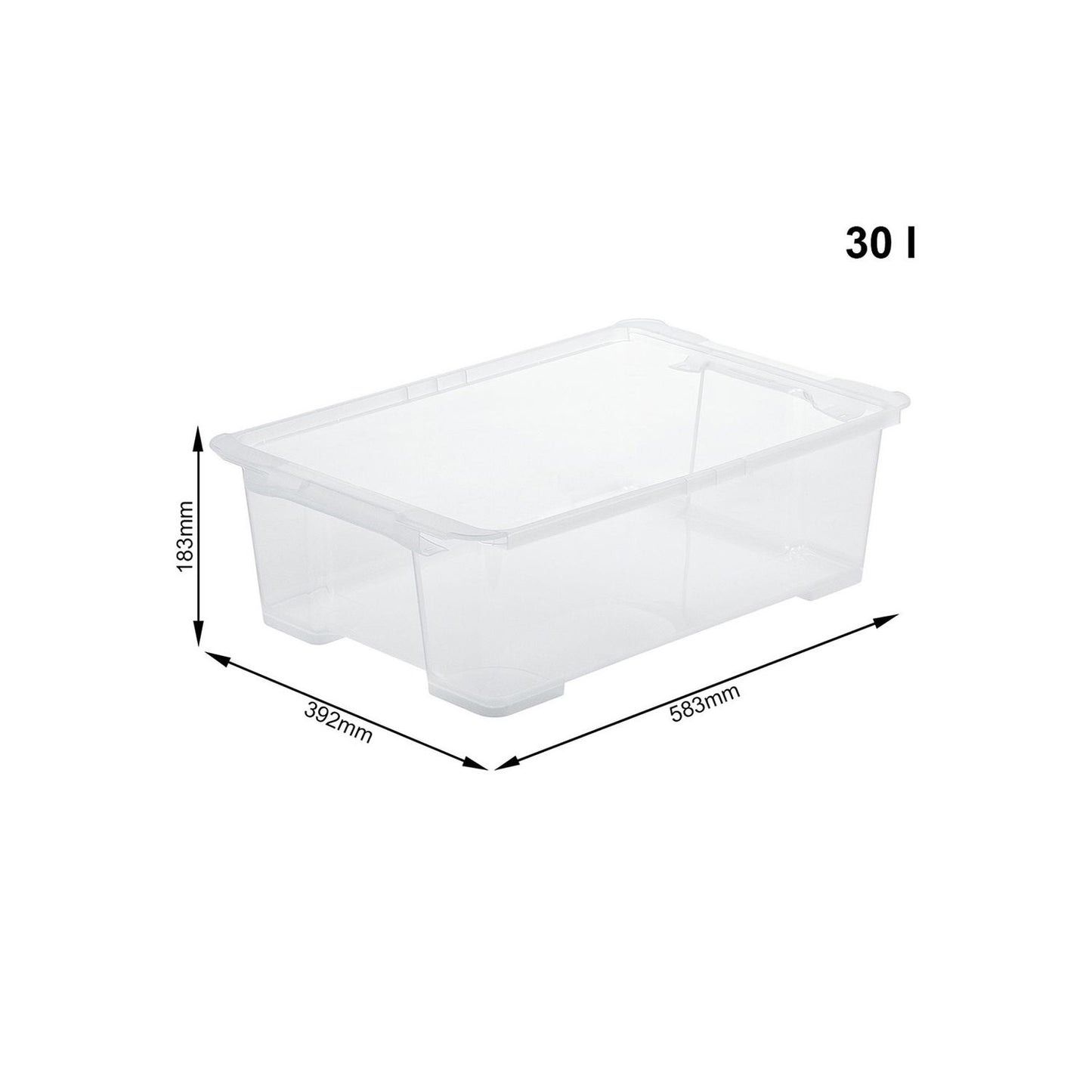 Rotho Evo Storage Box - 30 L