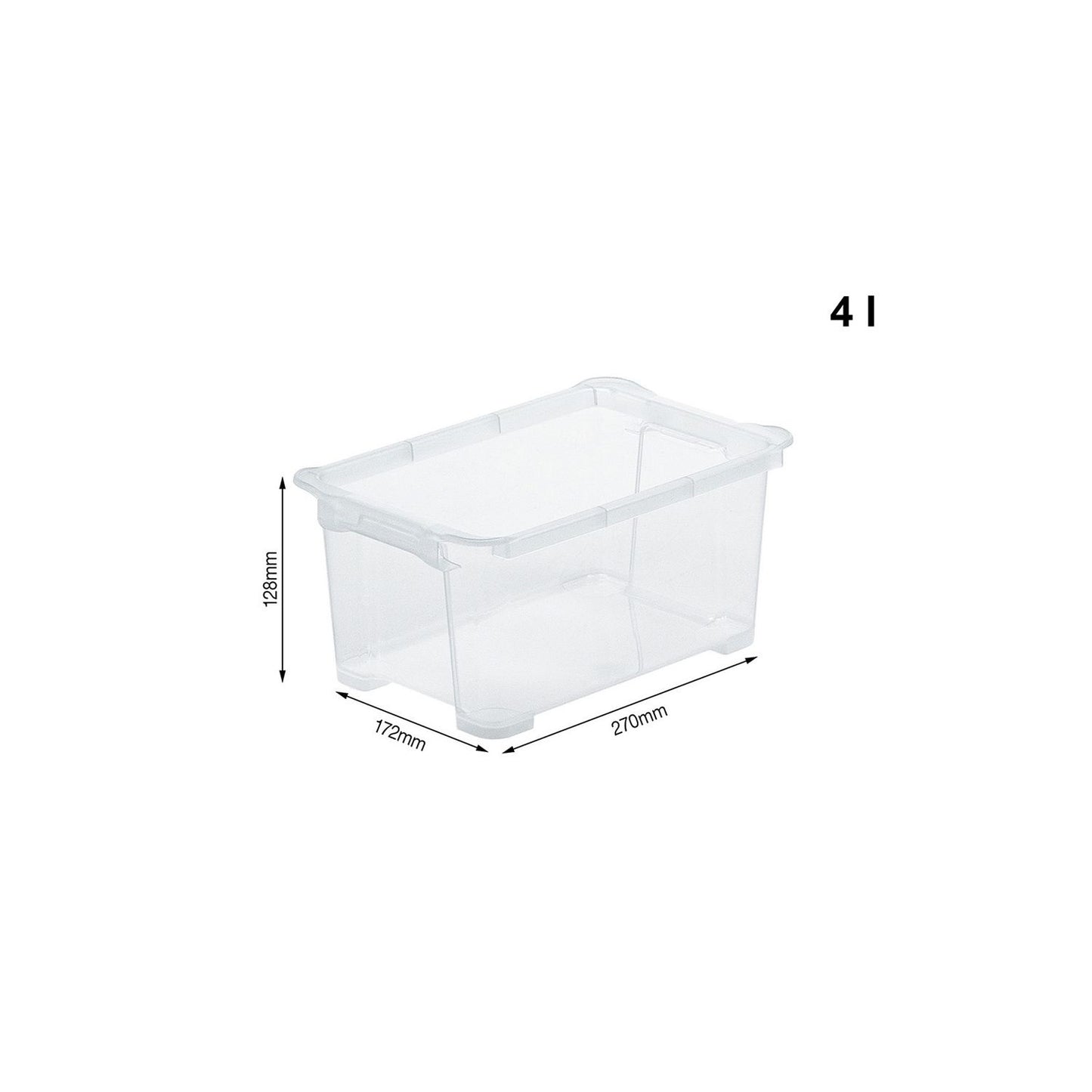 Rotho Evo Storage Box - 4 L