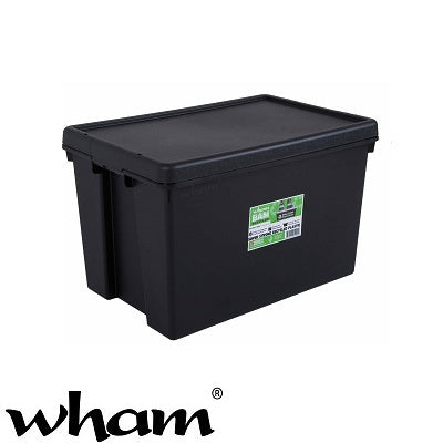 Wham Bam Box + Lid Black  45 L