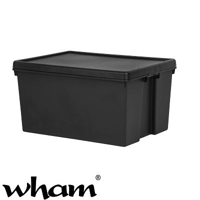 Wham Bam  Box and Lid Black 96 L