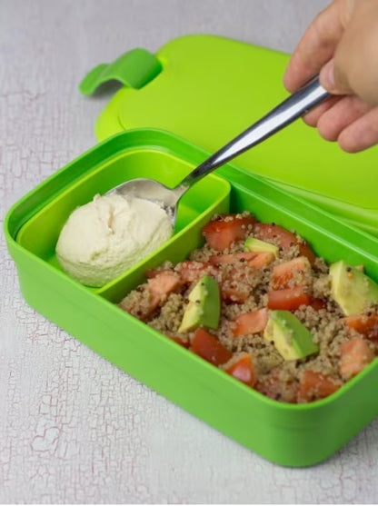 Curver Lunch & Go Bento+Cutlery - Green