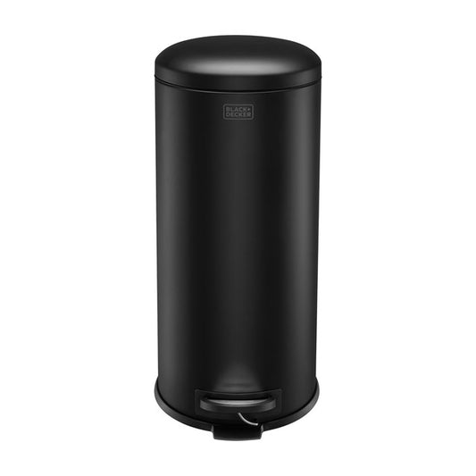 Black + Decker 30 L Bin - Black