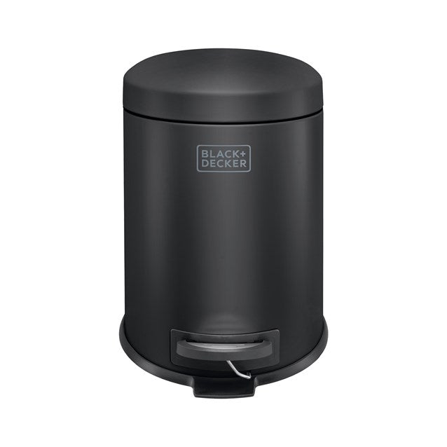 Black + Decker 5 L Dome Bin - Black