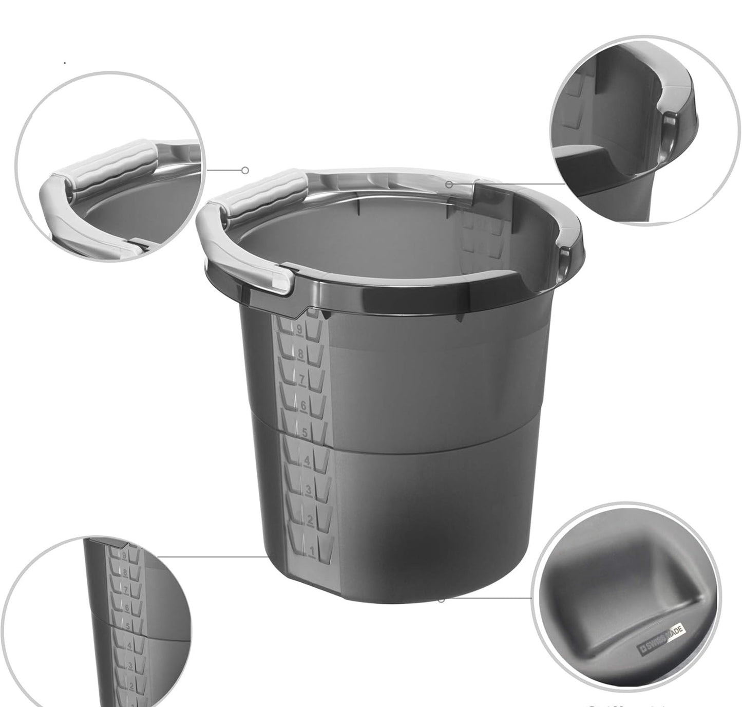 Rotho Daily Bucket 10L