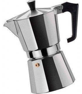 Pezzetti Italexpress Coffee Maker 6 Cups - Silver