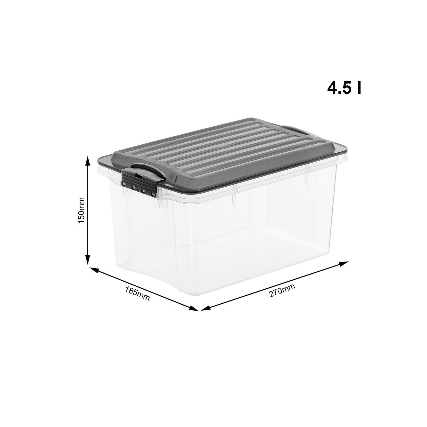 Rotho Compact Storage Box - 4.5 L