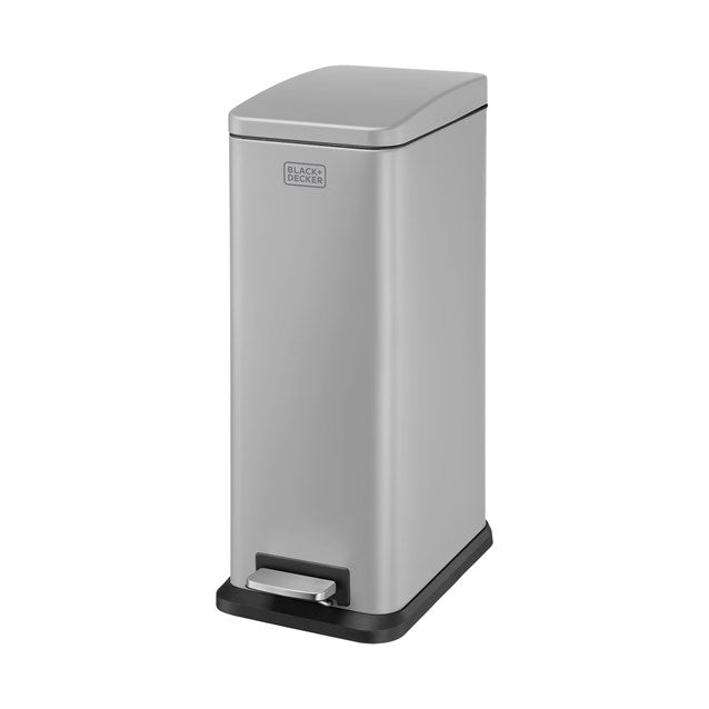 Black + Decker 20 L Bin - Grey