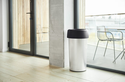 Rotho Iris round Bin-Silver-50L