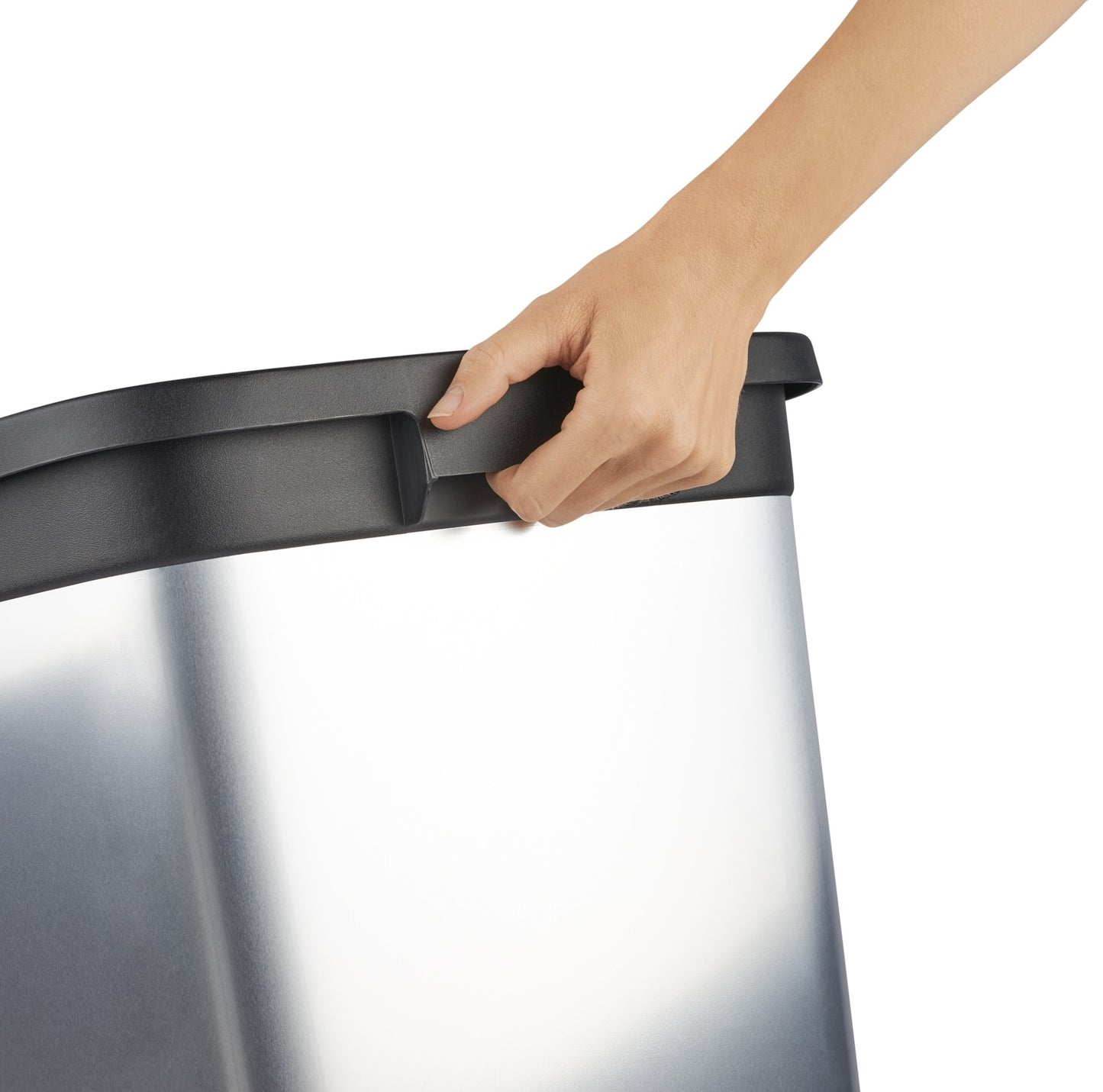 Rotho Iris square Bin-Silver-50L