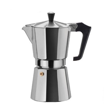 Pezzetti Italexpress Coffee Maker 6 Cups - Silver