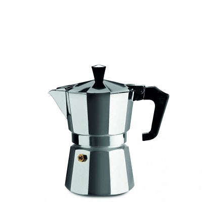 Pezzetti Italexpress Coffee Maker 3 Cups - Silver