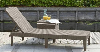 Allibet Jaipur Sunlounger - Beige