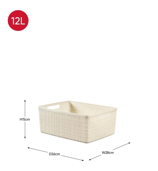 Curver Jute Box Medium - Beige
