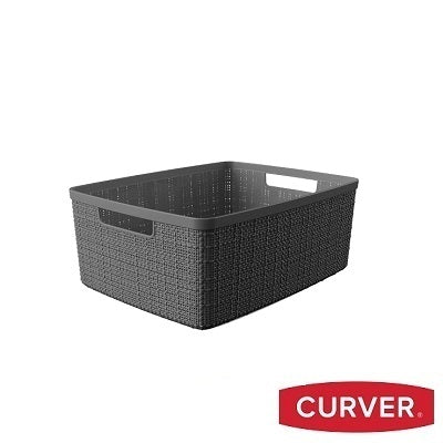 Curver Jute Box Medium - Grey