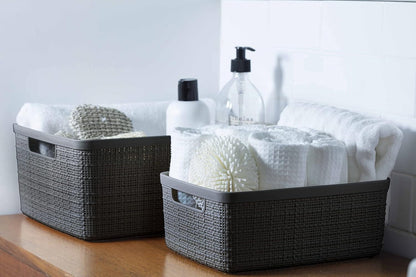 Curver Jute Box Medium - Grey