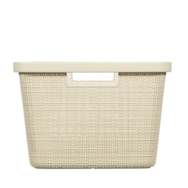 Curver Jute Laundry Basket 40 L - Beige