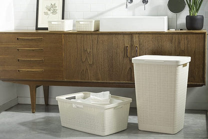 Curver Jute Laundry Hamper 58 L - Beige