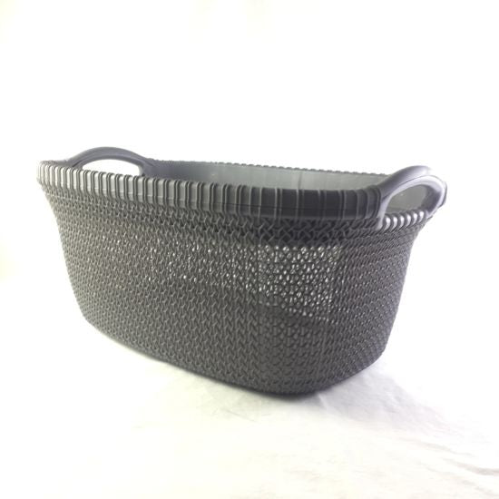 Curver Knit Laundry Basket 40 L - Brown