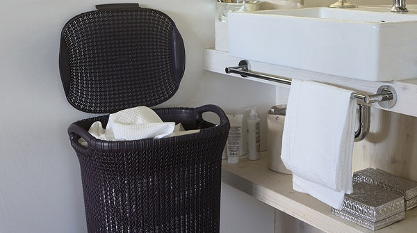 Curver Knit Laundry Hamper 57 L - Brown