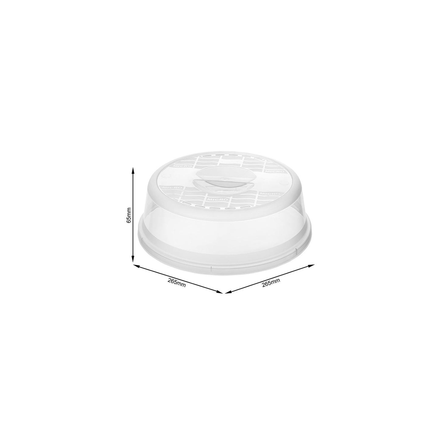 Rotho Microwave Cover 26.5cm