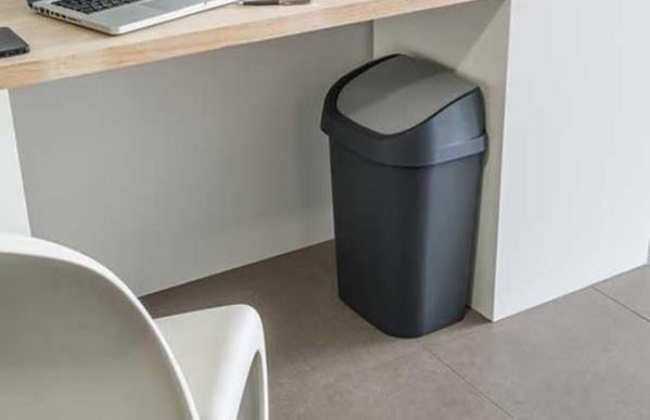 Curver Mistral Swing Bin 25 L - Dark Grey