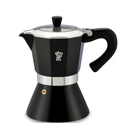 Pezzetti Bellexpress Coffee Maker 6 Cups - Black