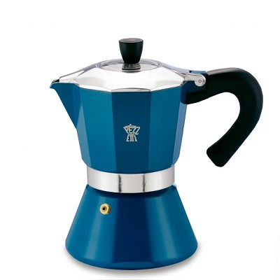 Pezzetti Bellexpress Coffee Maker 6 Cups - Turquoise