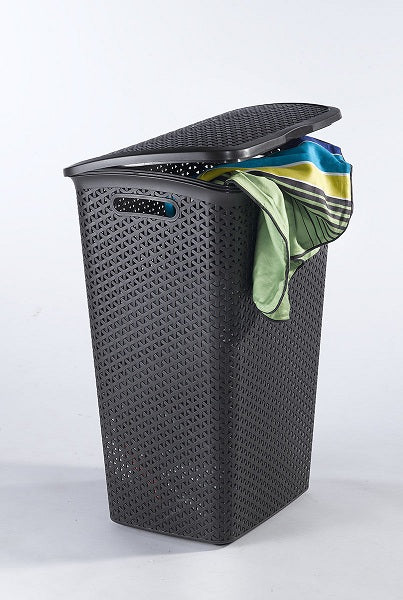 Curver My Style Laundry Hamper 55 L - Dark Brown