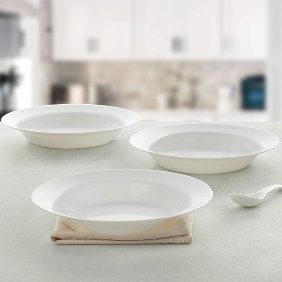 Borosil Plano Soup Plate 23.5cm