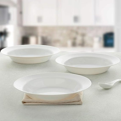 Borosil Plano Soup Plate 23.5cm