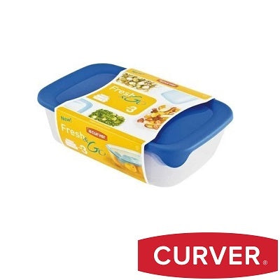 Curver Fresh and Go Foodkeeper - Rectangular 3 Pc Set