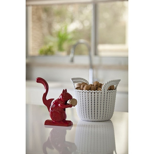 Curver Knit Round Basket White - Small