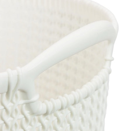 Curver Knit Round Laundry Basket 30 L - White