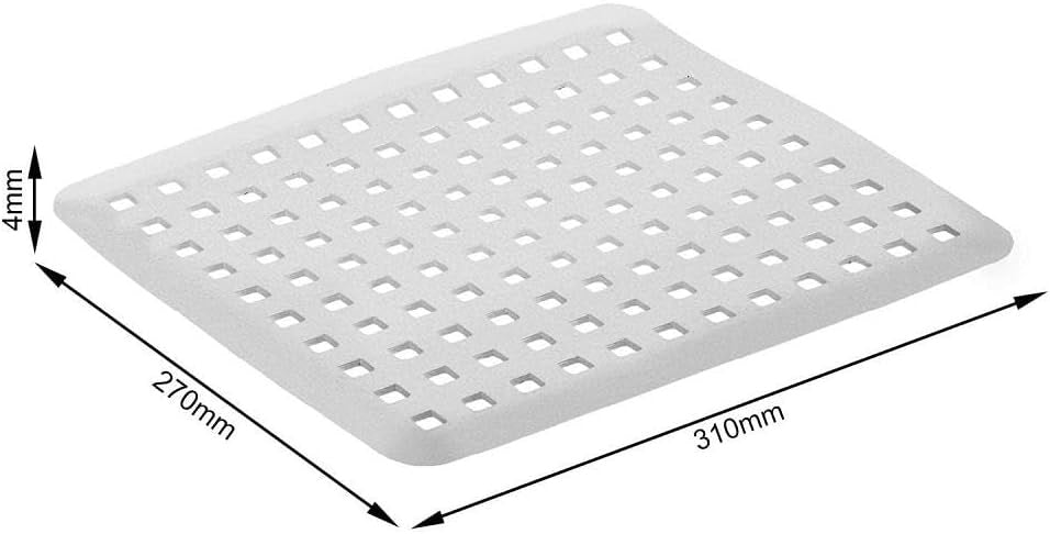 Rotho Sink Mat 27x31cm - Cool Grey