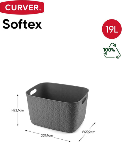 Curver Softex Box Large - Grey