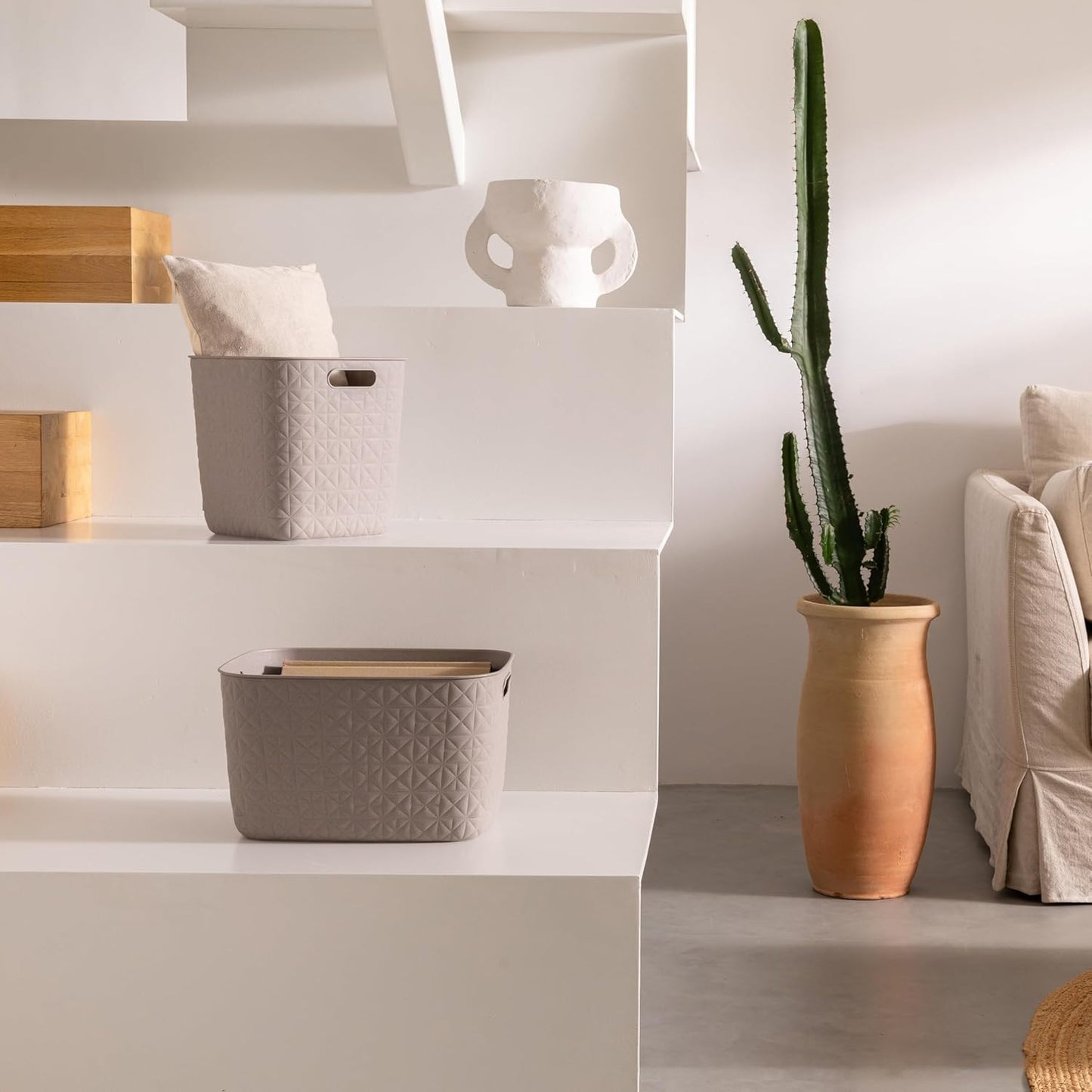 Curver Softex Box Large - Taupe